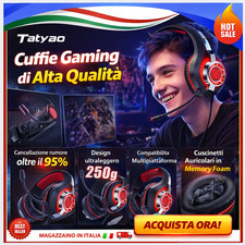 🎧 Cuffie Gaming PS4 PS5 PC