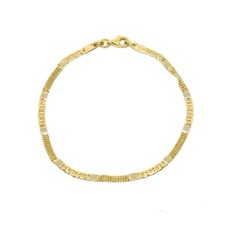 Bracciale Uomo Oro 18kt Piatto