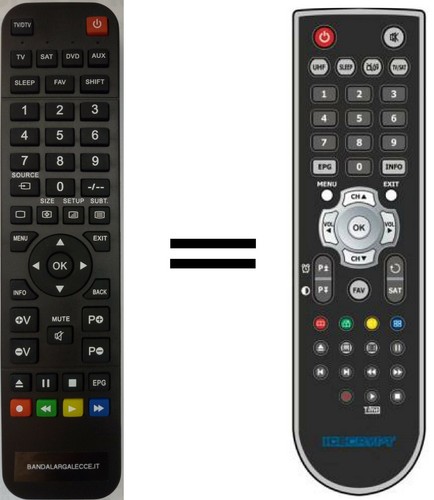 Telecomando gia programmato - telecomando, gia'