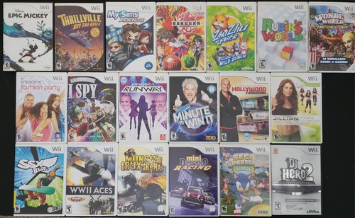 Lotto giochi wii - 19,