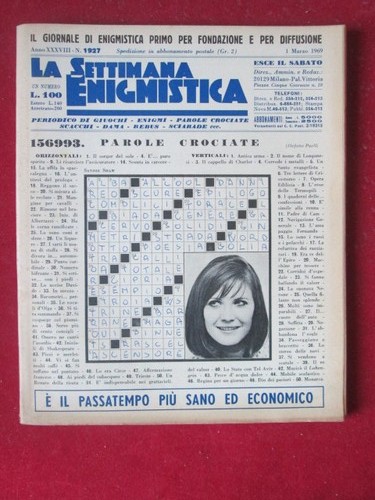 Settimana enigmistica 1927 - enigmistica,