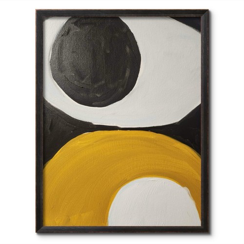Arte parete astratta nera - arte, da