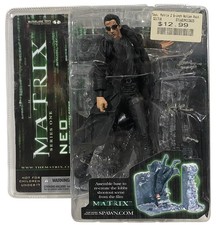 Figurina The Matrix Neo Lobby Scene McFarlane Serie 1 NUOVA 2003 Keanu Reeves