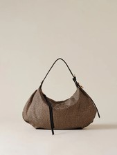 Borsa hobo bag borbonese prive - hobo,