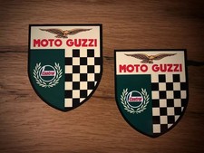 2 adesivi moto guzzi vintage