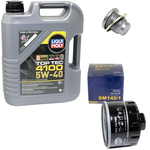 Motoröl filter set 5 - motoröl, 5w-40