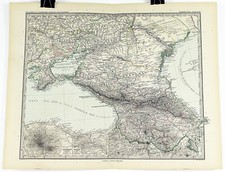 1897 Mappa tedesca dell'Europa