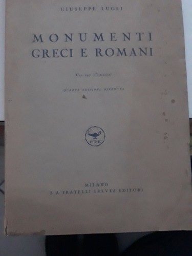 Monumenti greci romani - e,