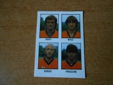 figurina  CALCIO/FLASH "1981-82-PISTOIESE-ROFFI-MASI-BORGO-PIRACCINI n.338