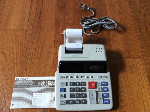 Sharp 2192g calcolatrice - sharp,