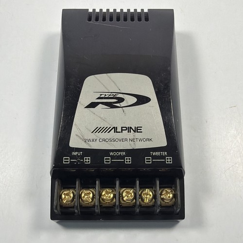 Alpine type crossover audio - r,