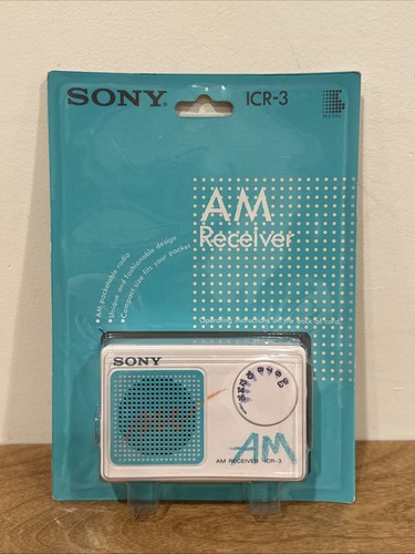 New sony icr receiver nos - am,