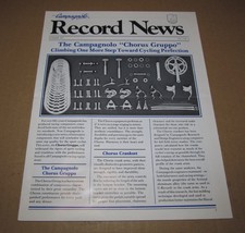 Campagnolo Record News Summer 1987 Issue The Chorus Gruppo