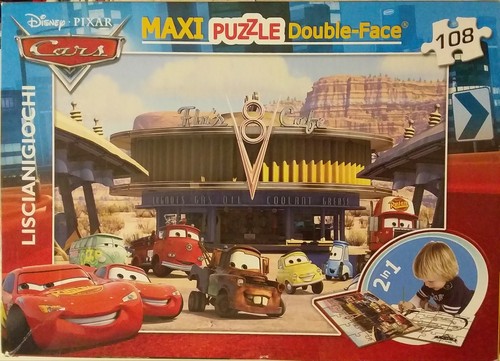 Maxi puzzle 108 double face - puzzle,