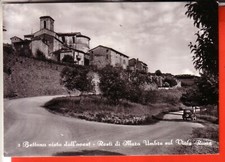 CARTOLINA BETTONA  B/N  VIAGGIATA 1955  RESTI MURA VIALE ROMA