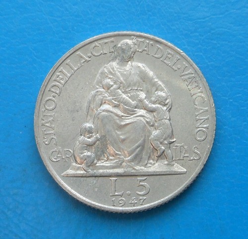 Vaticano lire 1947 42 - lire, y.