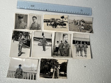 LOTTO DI 10 FOTO MILITARI ANNI