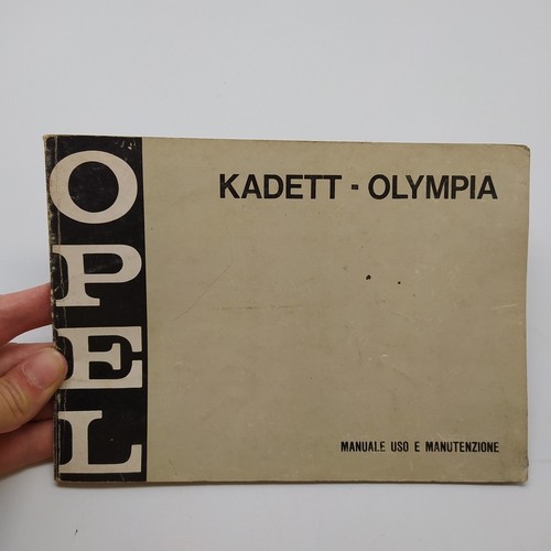 Opel libretto uso - , manutenzione