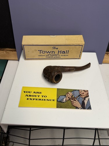 Pipa fumo vintage - town, hall