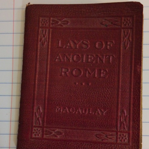 Macaulay lays ancient rome - macaulay,