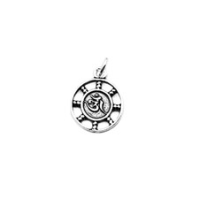 Argento Sterling Ossidato Om