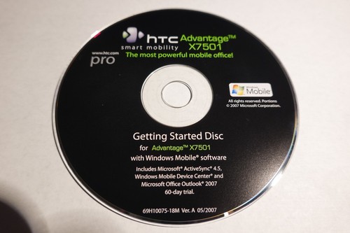 Htc advantage x7501 disco - advantage,