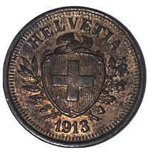 Moneta Svizzera 1913 B 1