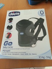 CHICCO GO Baby Carrier Marsupio rosso Bambini e Neonati 3.5-9KG