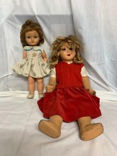 2 bambole anni 50/60, una a