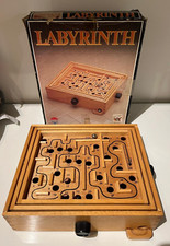 Gioco da tavolo vintage in legno anni 80 - Labirinto - Labyrinth Wood - FALP