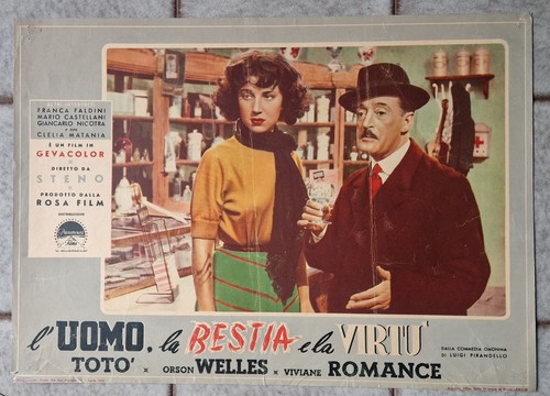 Toto orson welles - welles, l'uomo