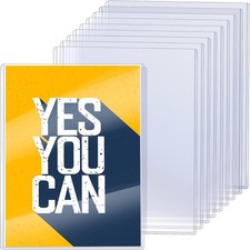 Ireer 10 Pcs 12 x 18'' Clear