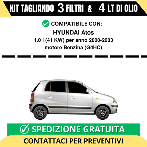 Tagliando per hyundai atos - per,