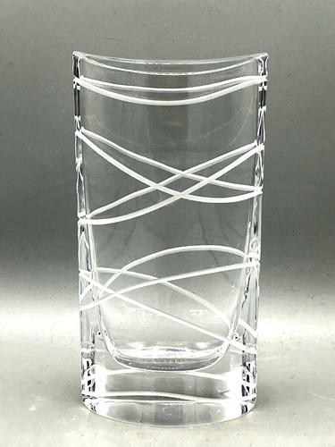 Nambe crystal glass - crystal, vase