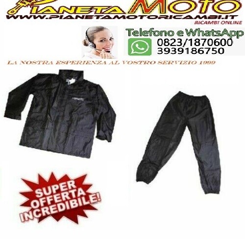 Tuta anti pioggia divisibile - pioggia,