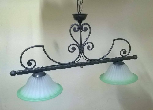 Lampadario bilancia ferro - lampadario,