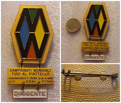 Distintivo tiro piattello - distintivo, a
