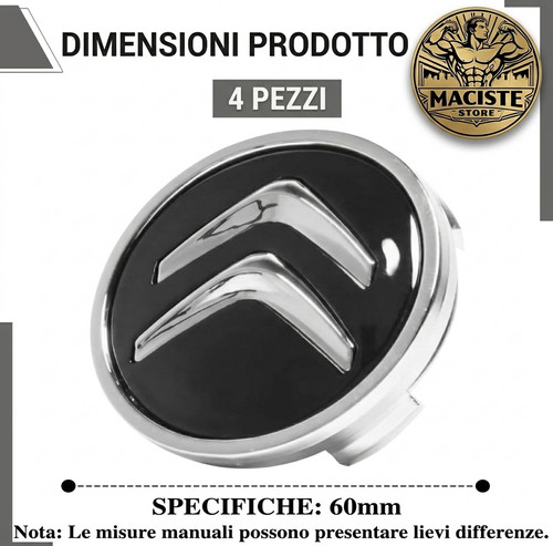 Tappi coprimozzo citroen - coprimozzo,