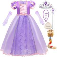 Ragazza Vestito Da Principessa