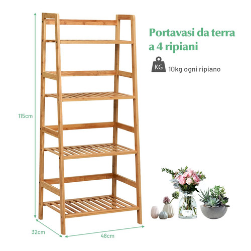 Scaffale multiuso con - con, 4