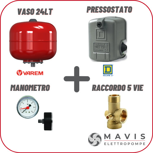 Kit autoclave con vaso - kit,