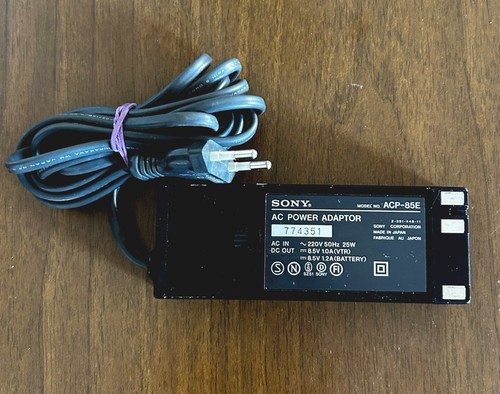 Sony acp 85e power adapter - ac, power-adapter