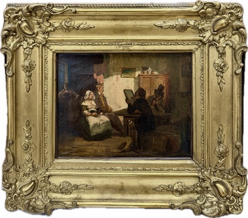 Quadro 19ème romantico - quadro,