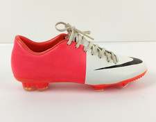 SCARPE DA CALCIO NIKE MERCURIAL VICTORY III FG 509128 106 BIANCO ROSA EUR 39