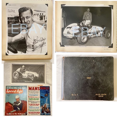 Album fotografico vintage 1958