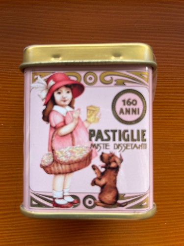 Scatola latta pastiglie - scatola, di