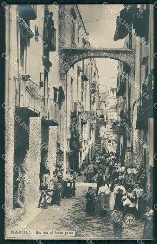 Napoli città via basso - città,