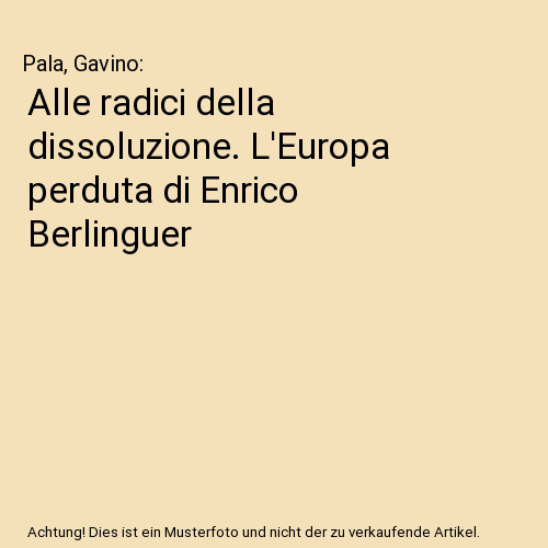 Alle radici della
