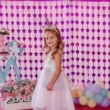 Tenda con frange in plastica