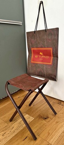 Etro sgabello pieghevole - sgabello,